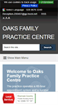 Mobile Screenshot of oaksfamilymc.co.uk